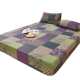 Class A mother and baby grade color woven jacquard cotton double layer yarn sheets bed covers student dormitory single double pillowcase