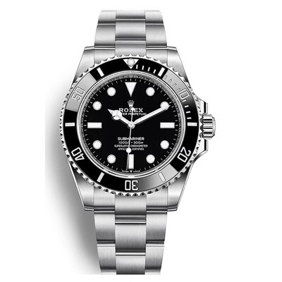 Bargain Price [98% New] Rolex Submariner Men's Watch, Stainless Steel Automatic Mechanical Watch 124060