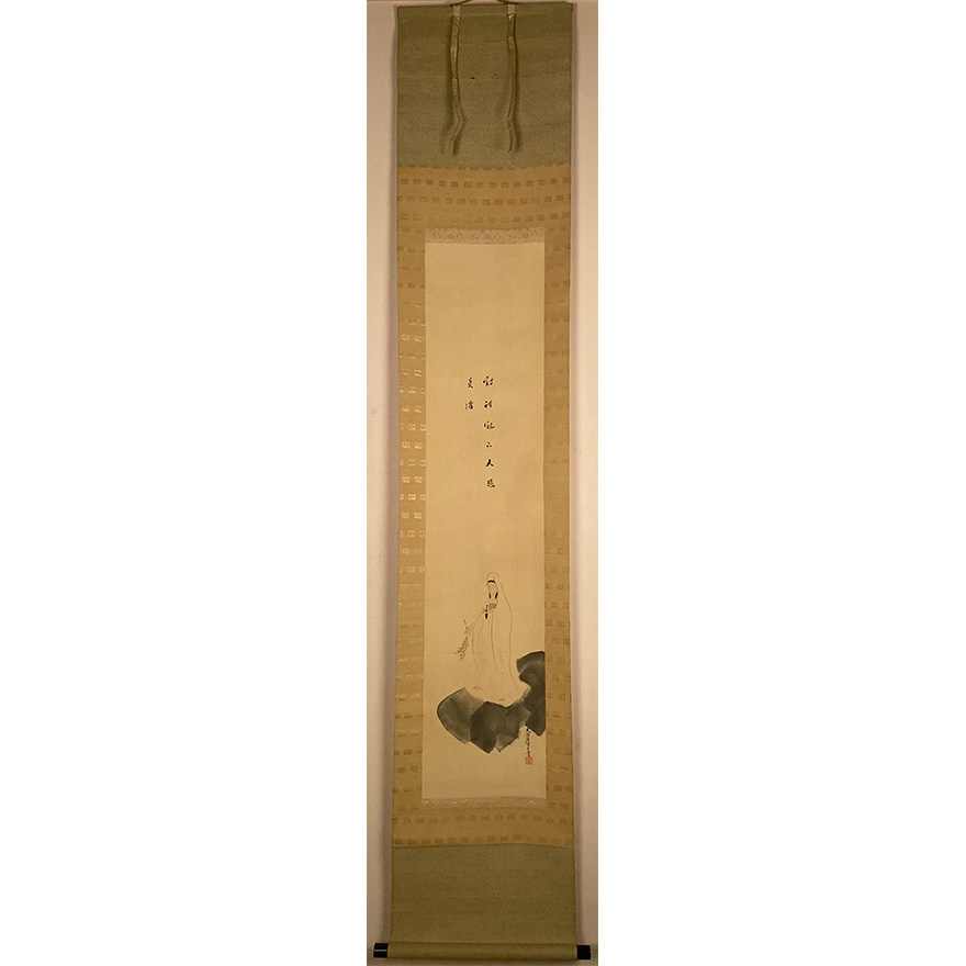 Interesting collection] The statue of Guanyin on the cliff, the master of the East Honin Temple, the monk Otani