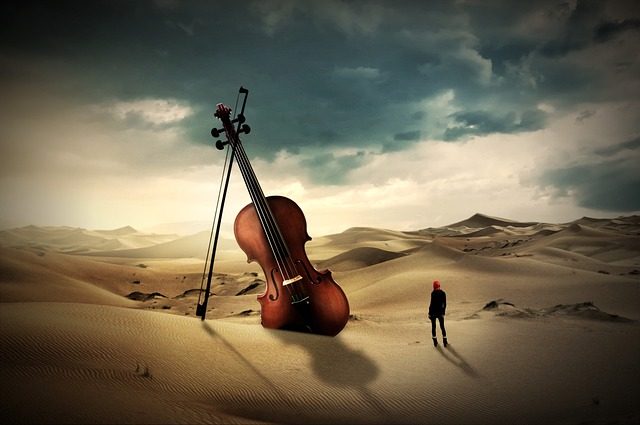 a major scale on violin