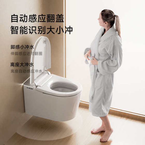 德国希鹿(CERO)壁挂式智能马桶家用全自动小户虹吸即热式墙排