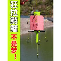 Silver carp and bighead carp fishing set special fish hook for floating silver carp and bighead carp water monster bait cage flip hook new fish fishing explosive hook