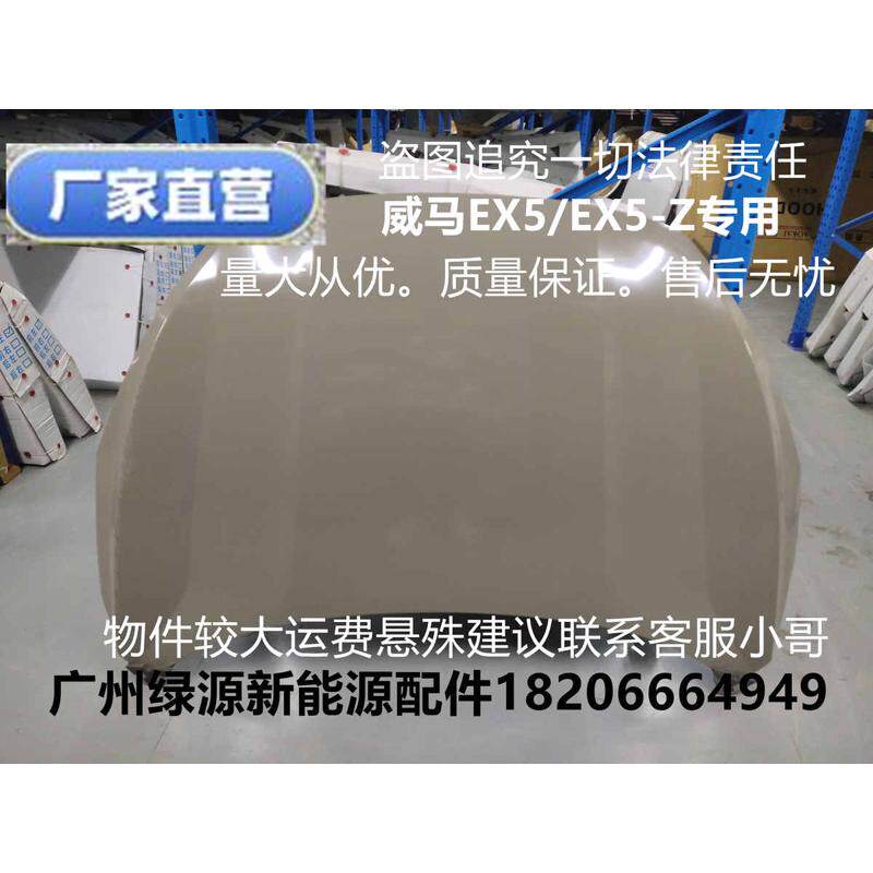 威马EX5 EX5-Z铁盖前机盖前罩板前机舱盖引擎盖铁全新,如何鉴别真伪及安装?-前机盖-淘宝好物网