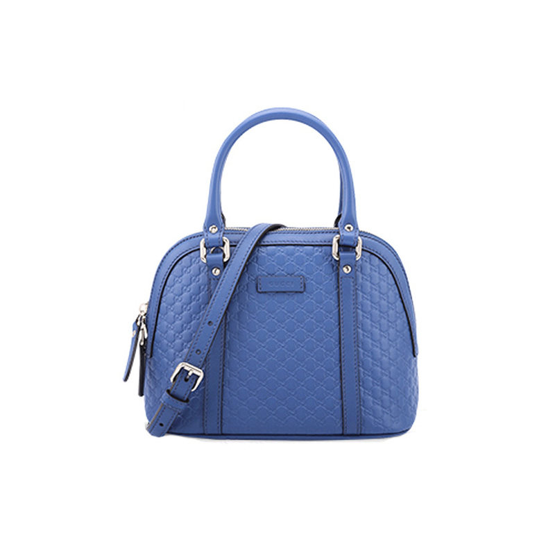 9.9新GUCCI古驰老花Logo压纹皮革女款小号单肩包斜挎包手提包