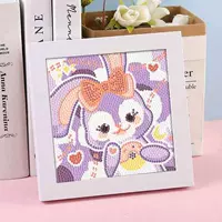 Фоторамка, холст, 18×18см, 15×15см