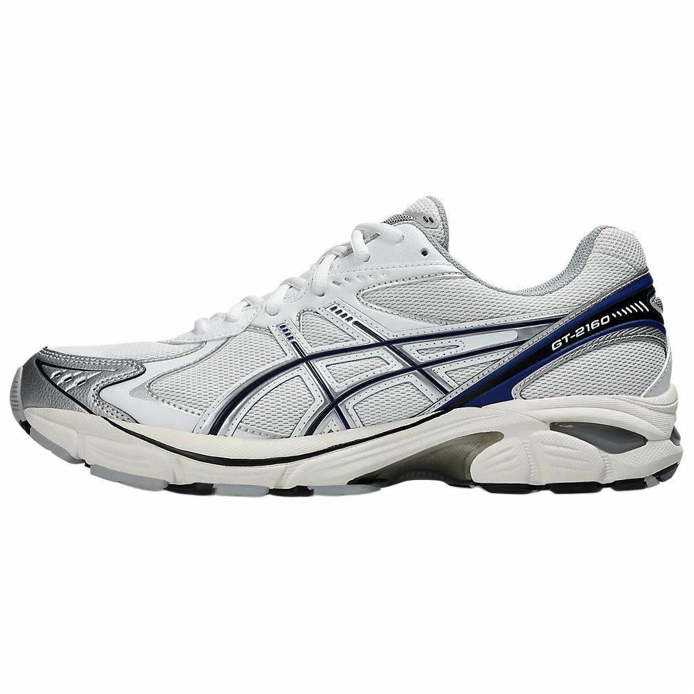 Asics GT-2160 舒适耐用 低帮 休闲跑步鞋 男女同款 白蓝色