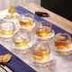 Frosted Glass Tea Tasting Cup, Master Cup, Single Cup for Personal Use, Transparent Cup, Small Tea Cup, Single Piece Kung Fu Tea Set Cup