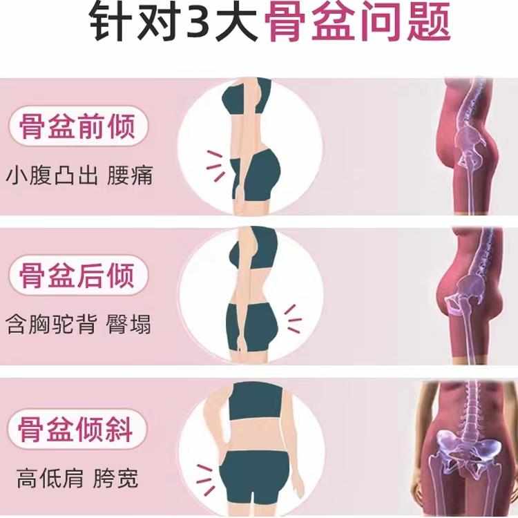 产后骨盆前倾修复神器：中药贴收缩盆骨矫正，重塑完美曲线！
