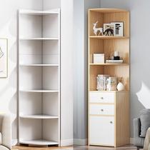 Corner cabinet corner cabinet corner triangle cabinet storage rack living room bedroom corner storage cabinet wall cabinet floor-standing corner cabinet