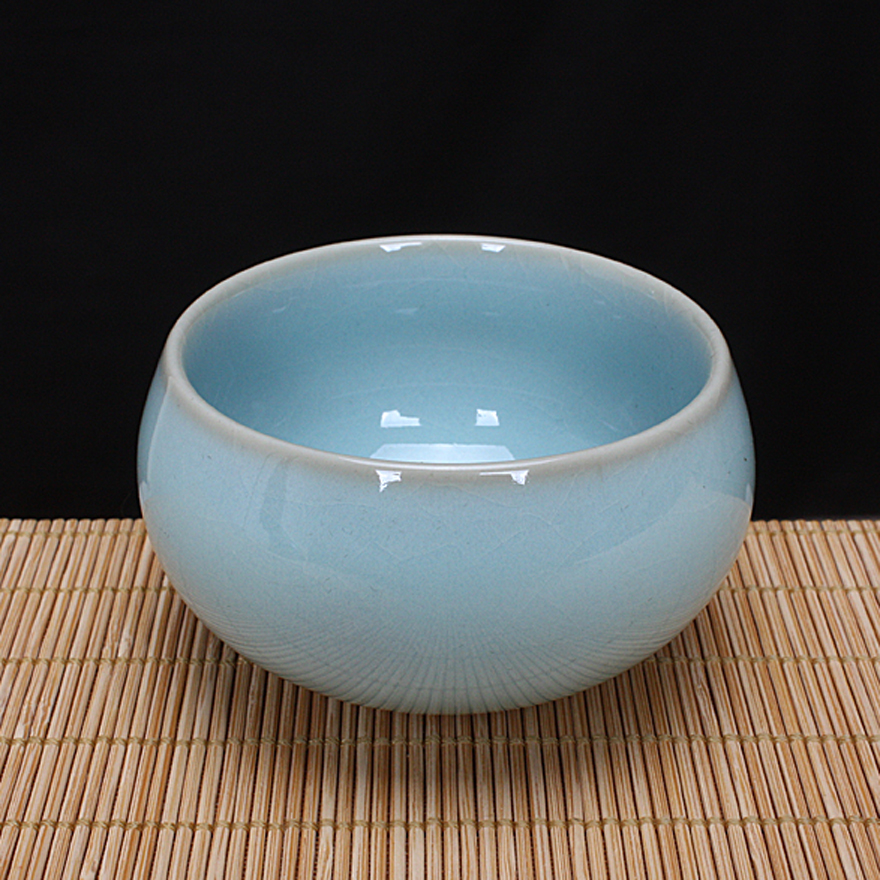 Ya Tianqing handicraft master cup of Chinese ceramic craft master Zhao Zhiqiang of origin agau glaze boutique