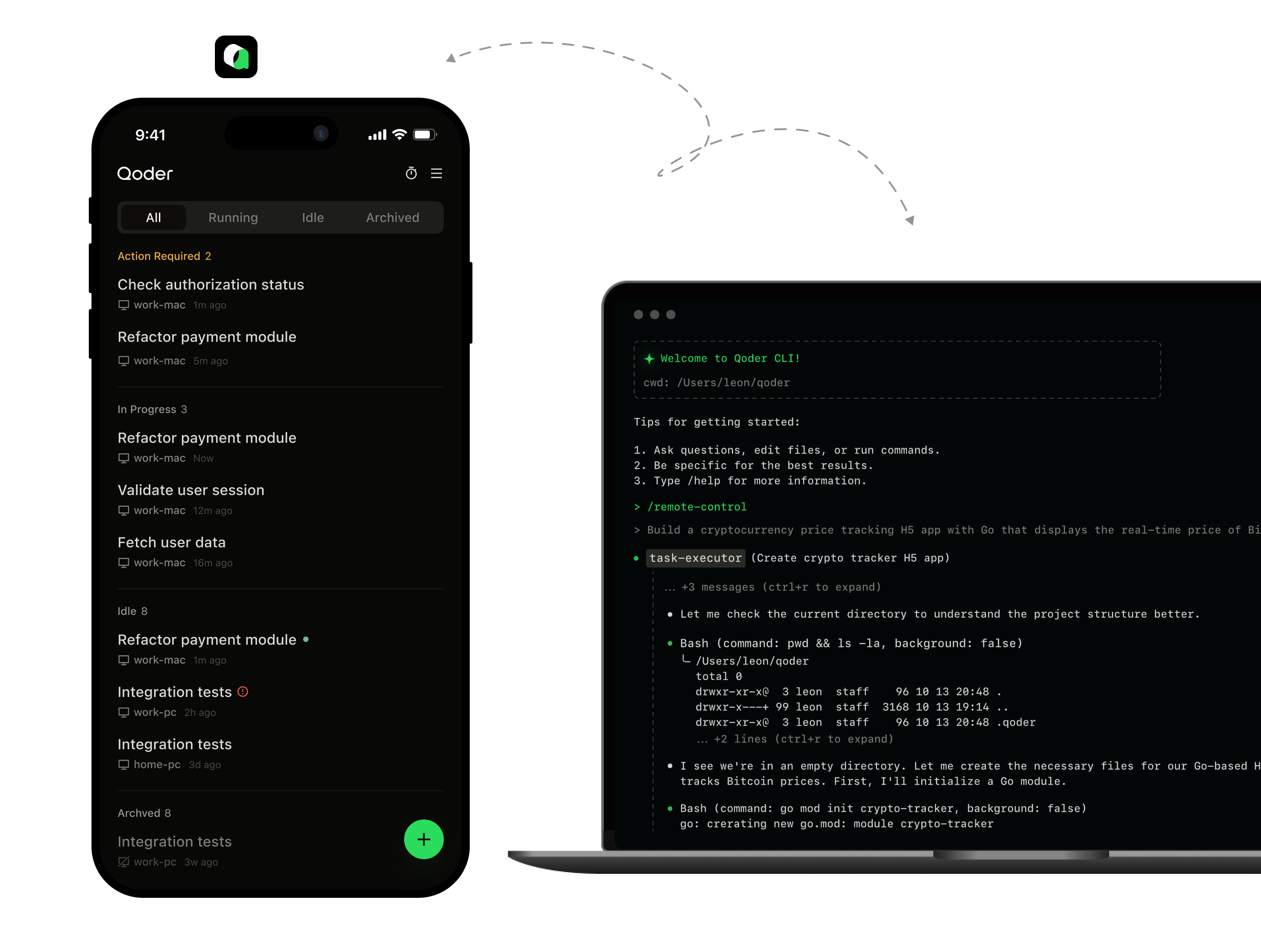 Qoder Mobile - AI 移动编程平台 | 随时随地编程 | Qoder