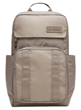 Under Armour 品牌徽标纯色 聚酯纤维 双肩包 男女同款情侣款灰色