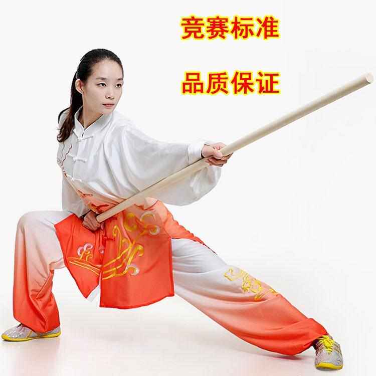 软棒开背齐眉棍棒子竞赛棍影视木棒武术棍儿童杖1.8米木质棍术:传承武艺,亲子同乐的完美选择!🥋-太极棍-淘宝百科网