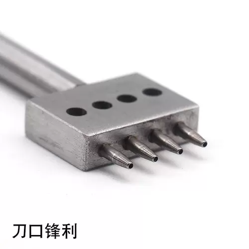 Круглый измельчитель кожи, круглый дырокол, дырокол с несколькими отверстиями, круглый дырокол, инструмент для пробивания и шитья изделий из кожи ручной работы