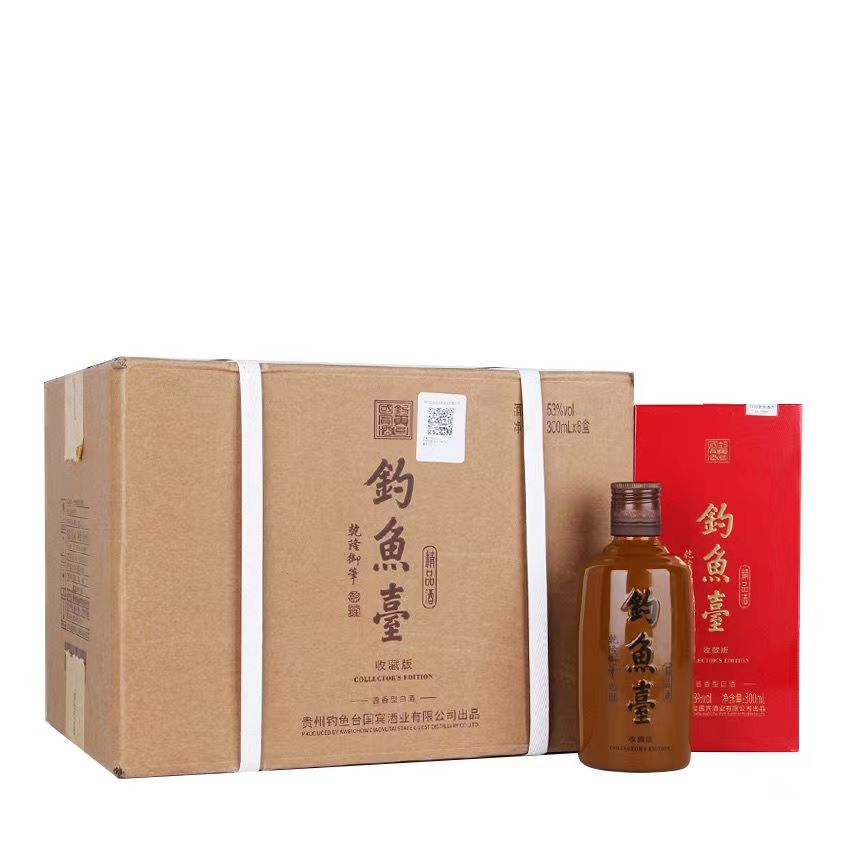 釣魚台H2O 500ml 53% 白酒