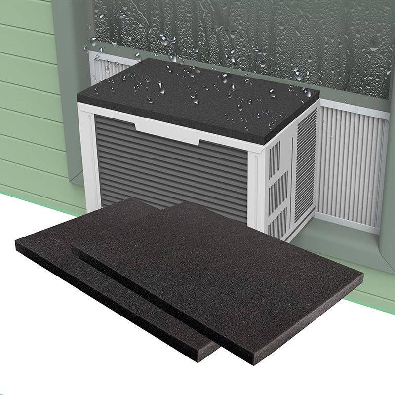 Window Air Conditioner Drip Mat, Removable Air Conditioner Rain Cover, Air Conditioner Drip Pad Suitable for Most Window Air Conditioner Units Window Air Conditioner Drip Mat, Removable Air Conditioner Rain Cover, Air Conditioner Drip Pad Suitable for Most Window Air Conditioner Units