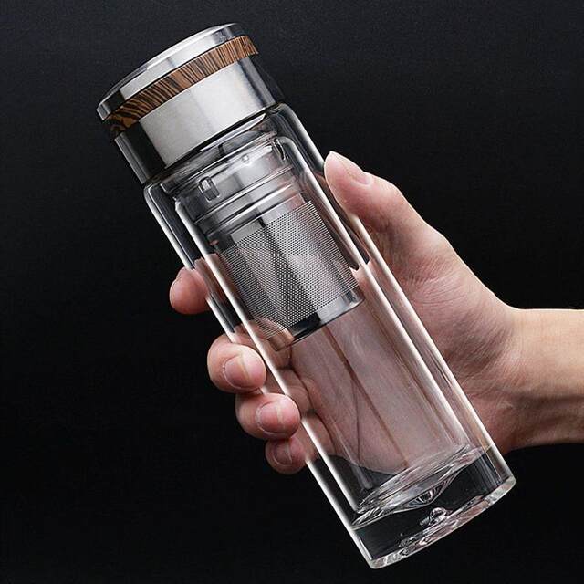 304 Stainless Steel Tea Strainer Tea Filter Tea Separator Accessories Glass Cup Thermos Cup Tea Water Separation Compartment Filter Water Cup Tea Net