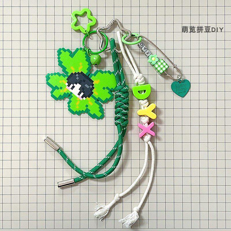 Ding Yuxi Original Letter Pendant Fan Support Merchandise Finished Product Bead Keychain Creative Backpack Decoration