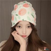 Internet celebrity postpartum hat for pregnant women postpartum and postpartum confinement hairband hat and scarf pure cotton cute summer thin style windproof and breathable