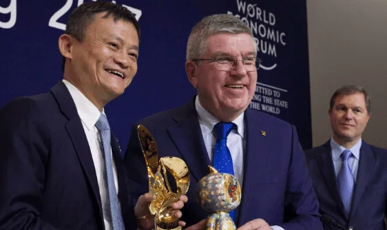Became the worldwide partner of the Olympic Games