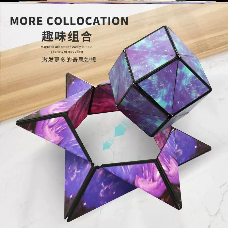 [Infinity Cube Stress Relief Magic Cube Fidget Toys魔方]