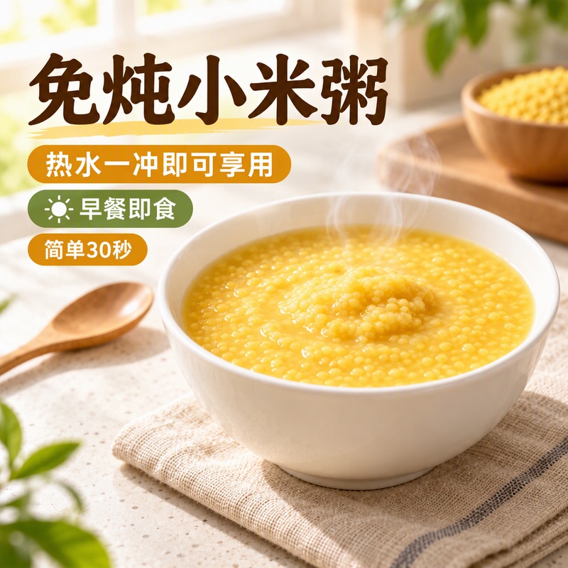 official store Instant Millet Porridge, Ready-To-Eat Breakfast Porridge, Meal Replacement for Office Workers, Students, Pregnant Women, and Lazy People official store Instant Millet Porridge, Ready-To-Eat Breakfast Porridge, Meal Replacement for Office Workers, Students, Pregnant Women, and Lazy People