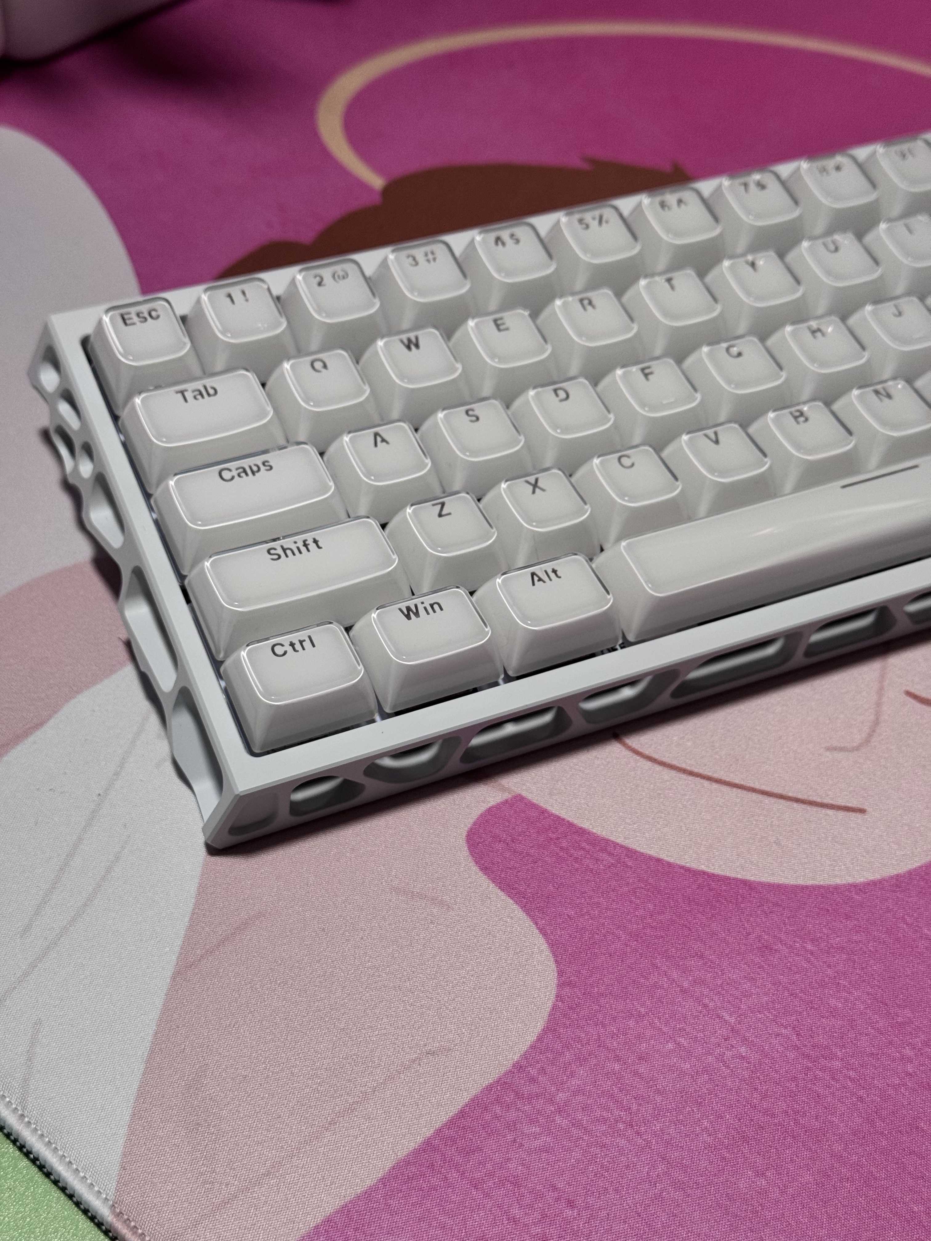 【新品未開封】MM Studio M6Pro+ single mode MM Studio M6PRO+磁轴机械键盘RGB客制化玉京子轴PC60V2红