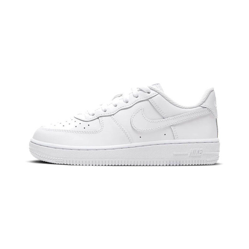 Nike Air Force 1 LE 简约百搭  低帮 儿童板鞋 纯白 中小童