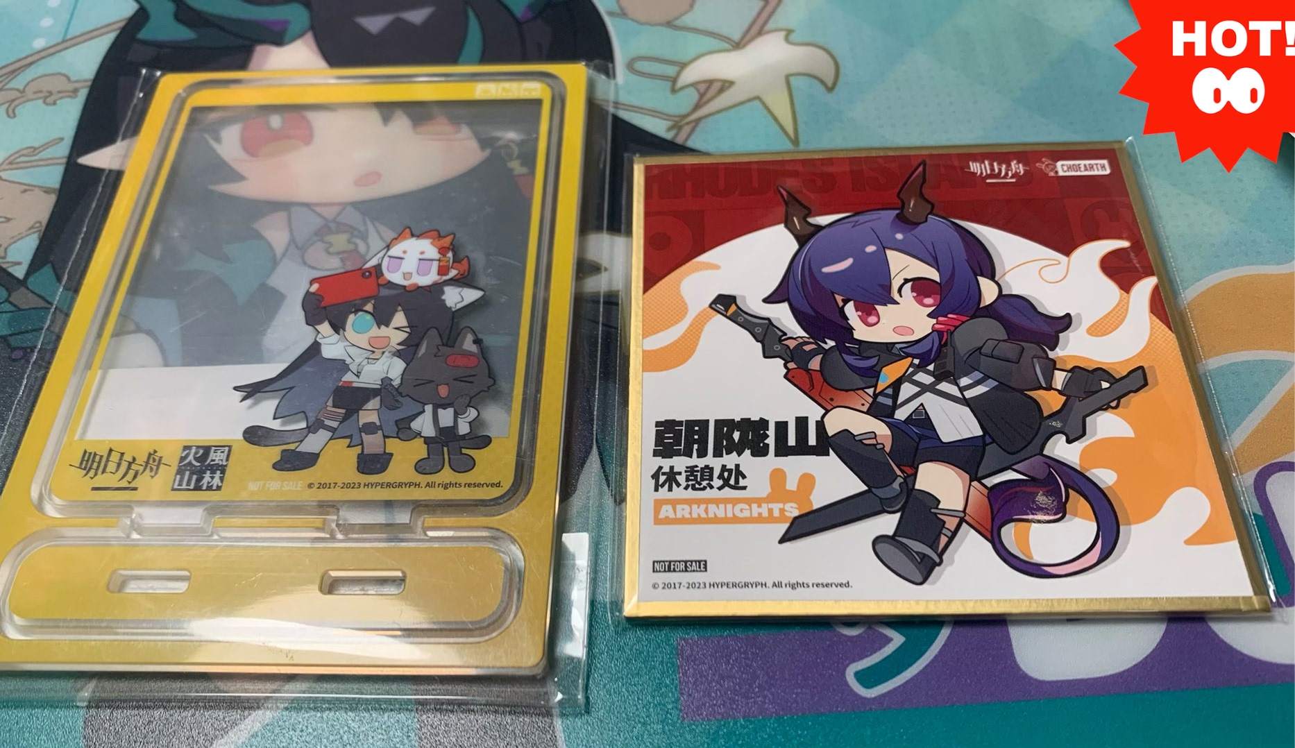 【完売】アークナイツ 特製色紙/馮林虎 アクリルスタンド