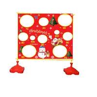 Красная рождественская сетка (одинарная сетка)