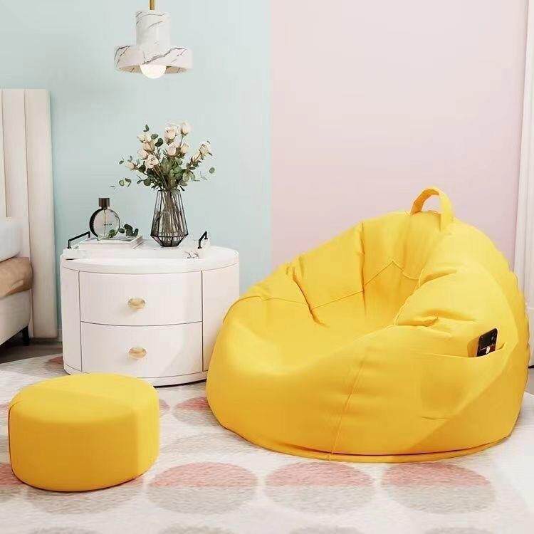 Lazy sofa, bean bag, tatami sofa, balcony bay window, comfortable small seat for long periods of sitting, sleepable and reclining leisure cushion