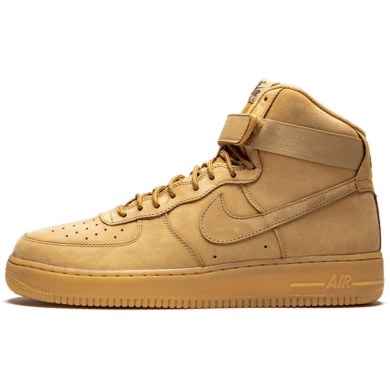 Nike Air Force 1 Flax 高帮 板鞋 男女同款 麦色 2017年版