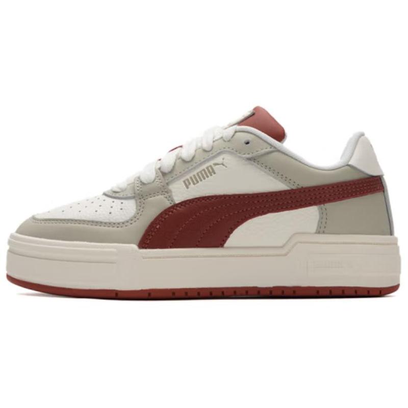 Puma/彪马Ca Pro Classic舒适低帮板鞋男女同款白灰红色380190-64