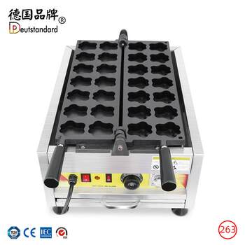 Waffle maker commercial electric hot pancake machine claw waffle left and right flip electric pancake stall baking snack equipment