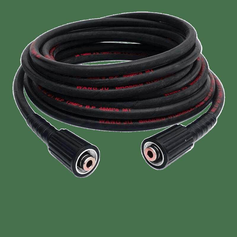 Car Wash Machine High-Pressure Pump Explosion-Proof Steel Wire Tube 280380 Black Cat Portable Household 5558 Type Car Wash Pump Outlet Pipe