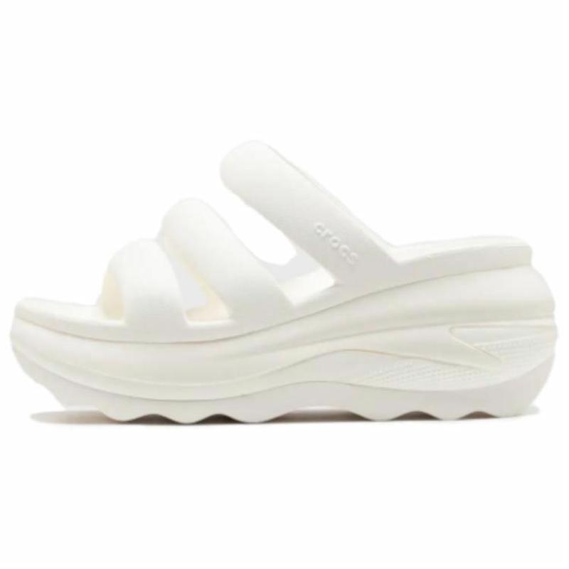 Crocs卡骆驰 经典光轮一字凉拖鞋 女款 粉笔色