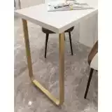 Односторонний кронштейн для ножек стола из кованого железа, край стойки для ног, стойка для стола, обеденный стол, опора для ног шкафа, опорная основа