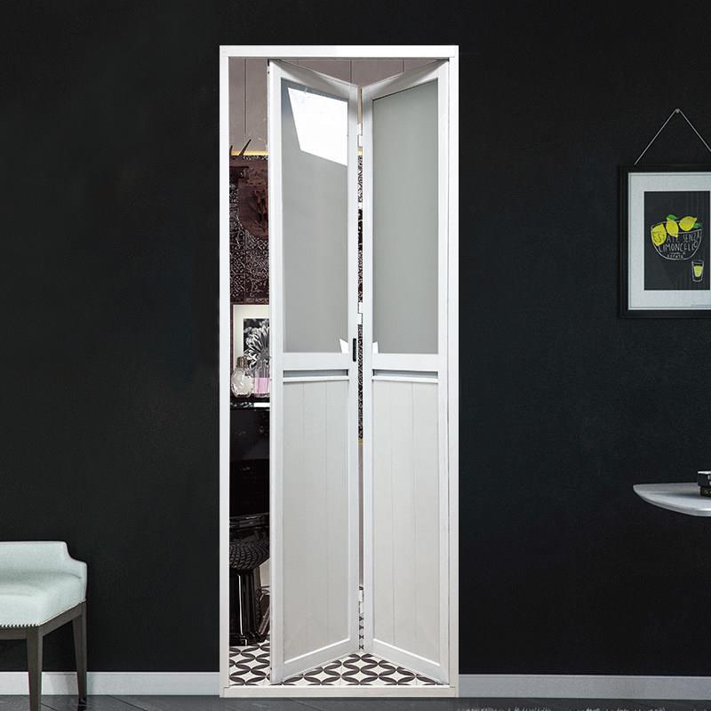 Free Shipping to Hong Kong and Macau, Aluminum Alloy Folding Door, Aluminum Panel Folding Door, Bathroom Door, Toilet Door, Kitchen Door, Balcony Door