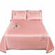 Summer cool mat ice silk mat can be washed by machine three-piece set summer bed sheet cool feeling naked sleeping dormitory single bed mat