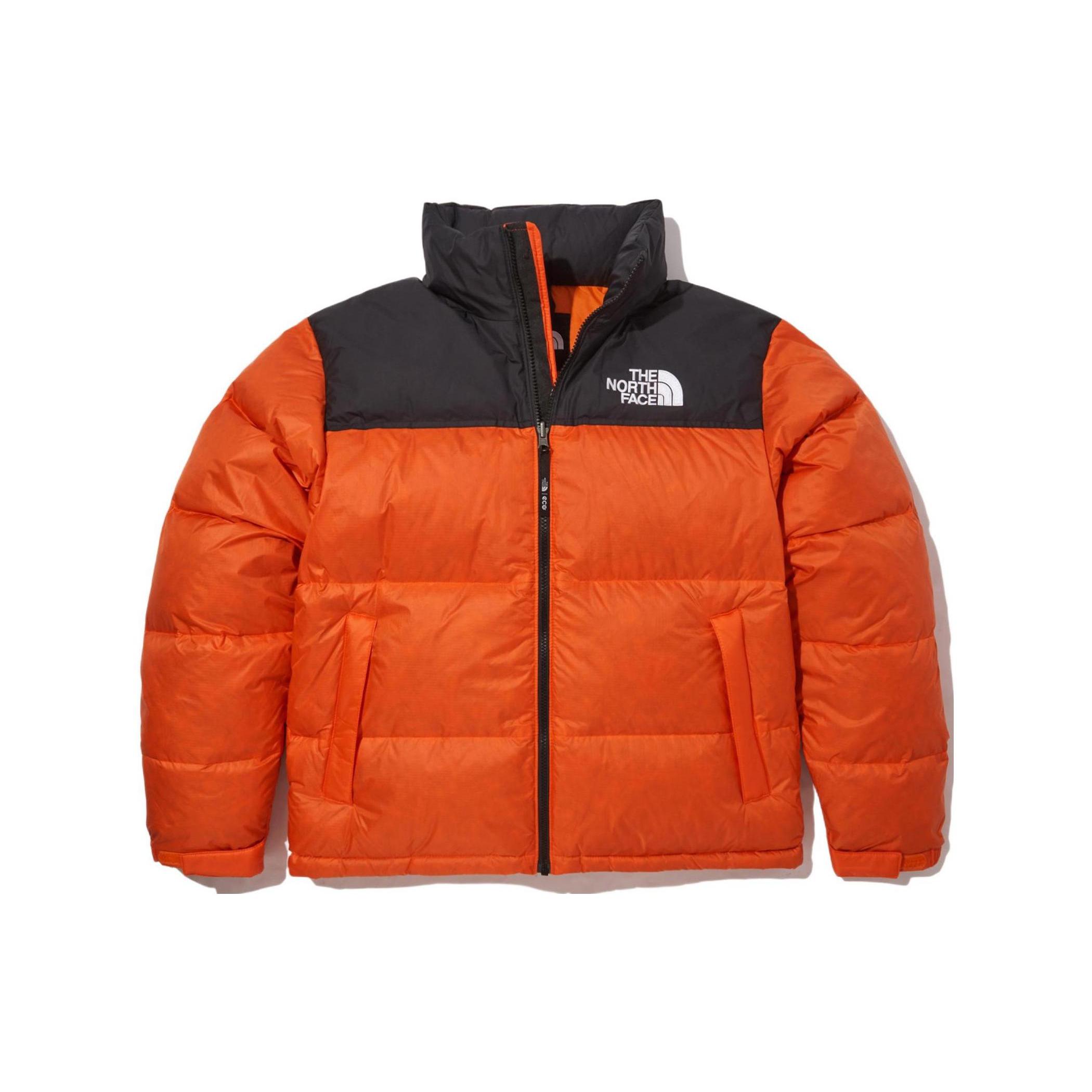 北面/THE NORTH FACE Logo刺绣图案拉链立领长袖羽绒服  NJ1DN75D