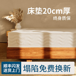 코코넛 팜 매트리스 쿠션 20cm 가정용 타타미 매트 기숙사 학생 및 어린이 싱글 임대 특별 접이식 라텍스
