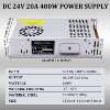 AC220V to DC24V20A switching power supply 480W LED light monitoring security access control DC power supply regulator