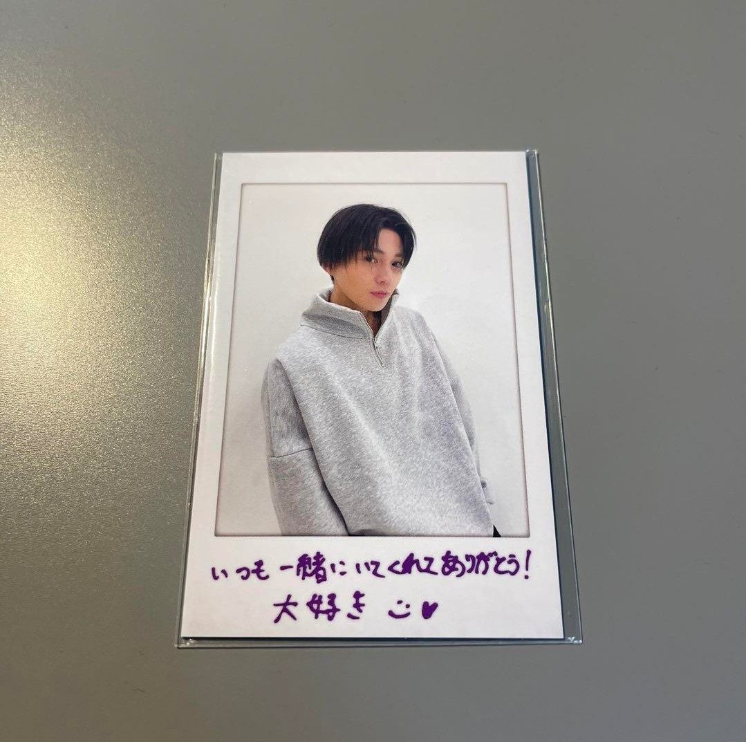 DMMスクラッチ 八木勇征 直筆サイン 即購入⭕️ FANTASTICS 八木勇征 直筆 サイン - メルカリ