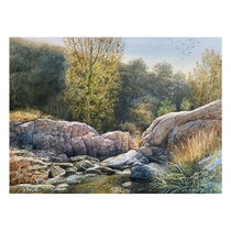 Yan Nanfei by Che Xianqi a member of Shandong Artists Association