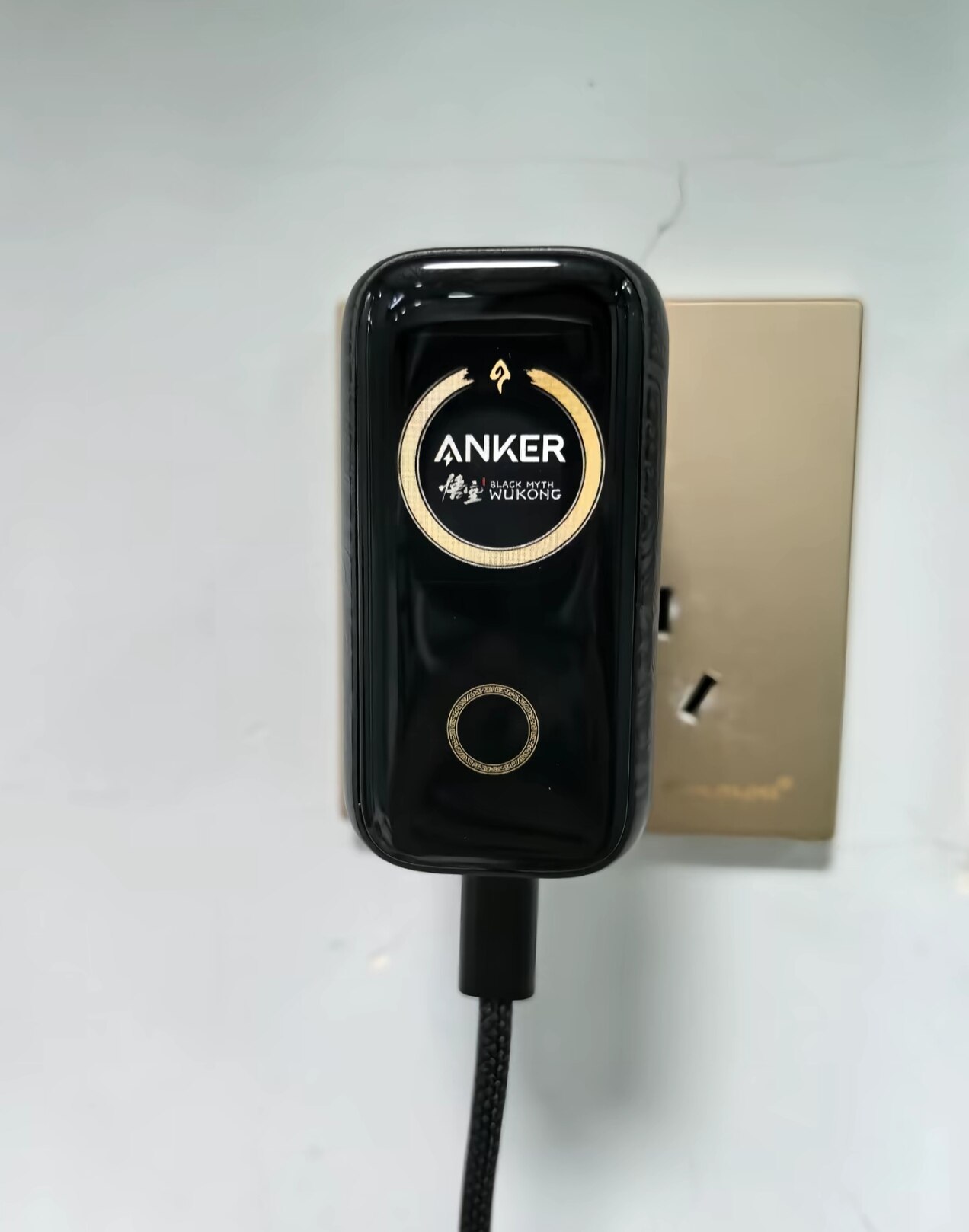 安克黑神话悟空联名款】Anker灵光智显充140W氮化镓充电器四口快充适用 