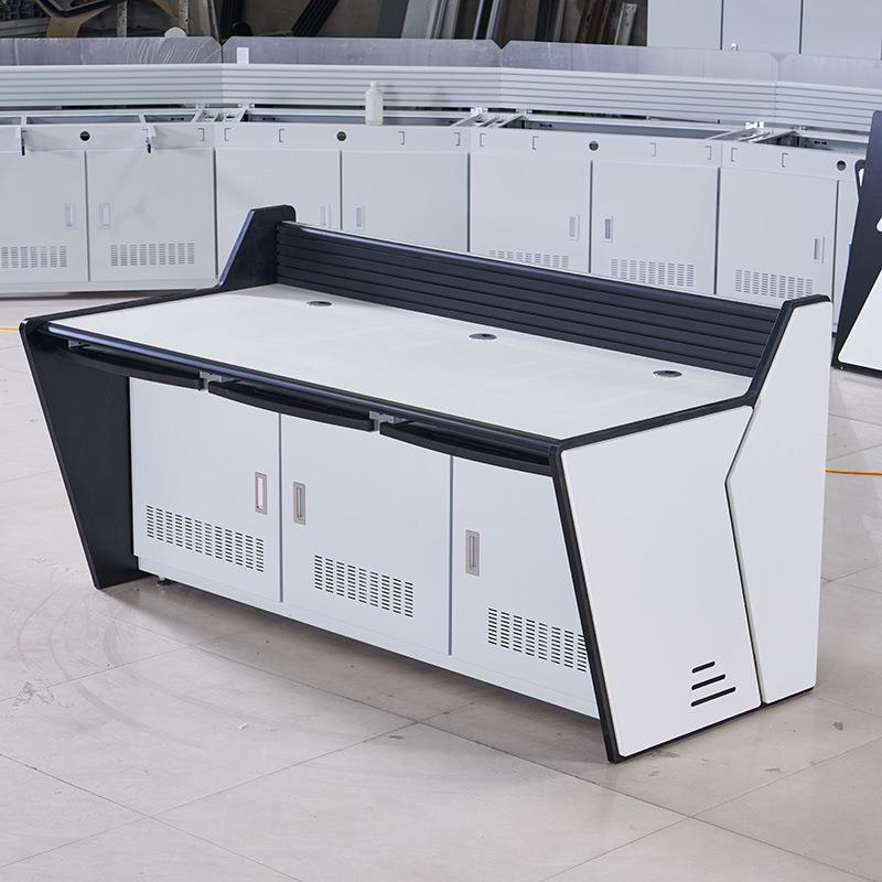 Security monitoring console thickened work dispatch table command center console cabinet single double triple platform