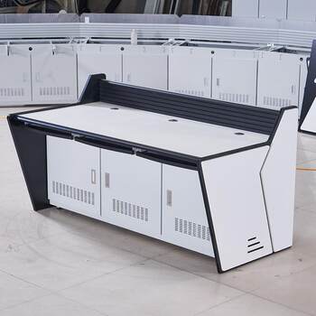 Security monitoring console thickened work dispatch table command center console cabinet single double triple platform