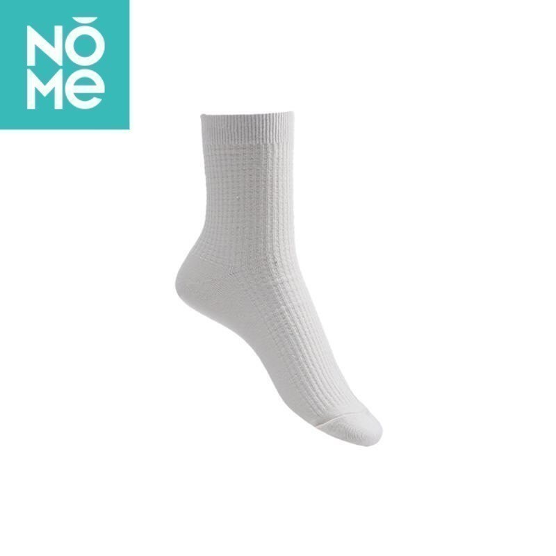 NOME Nomi Home Waffle Needle Wool Knitting Men's Mid-Socks Autumn and Winter Warmth Thickened Mid-Tube Socks Long Socks