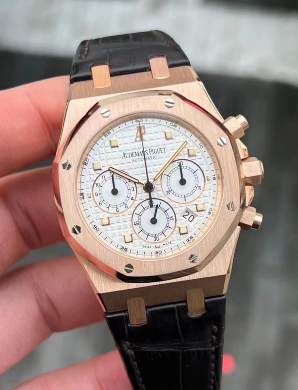 98 New Ap Audemars Piguet Royal Oak 26022Or.Oo.D088Cr.01 Rose Gold Automatic Mechanical Men's Watch Genuine