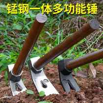 挖笋专用户外野菜的小锄头种菜家用除草工具农用挖地全钢神器铁铲